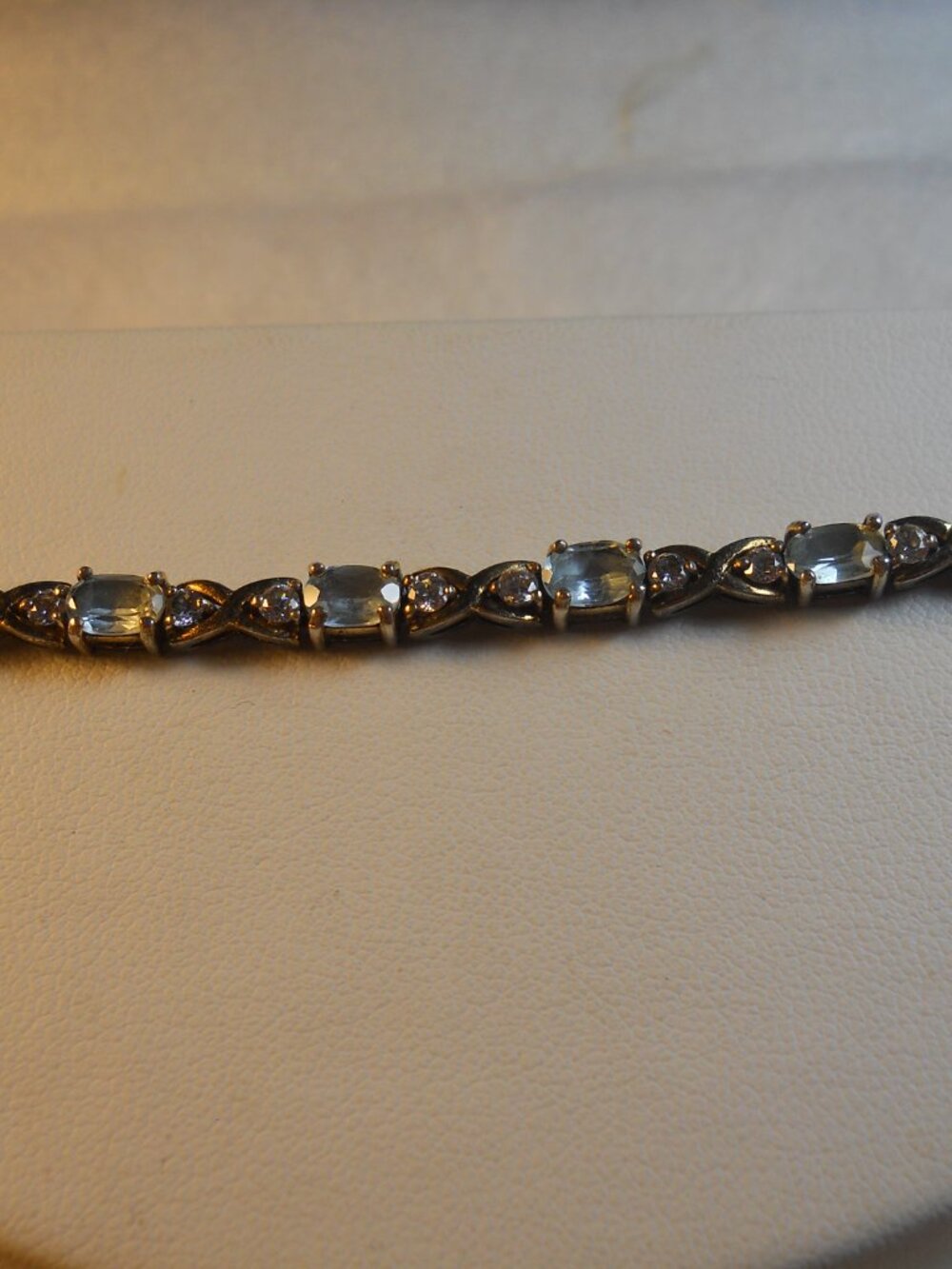 FAS - Sterling Blue Topaz Bracelet   830